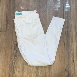 🍑🍑🍑White wax jeans